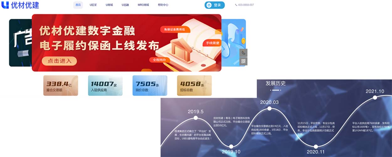 青岛国清集团（青建集团）电商平台